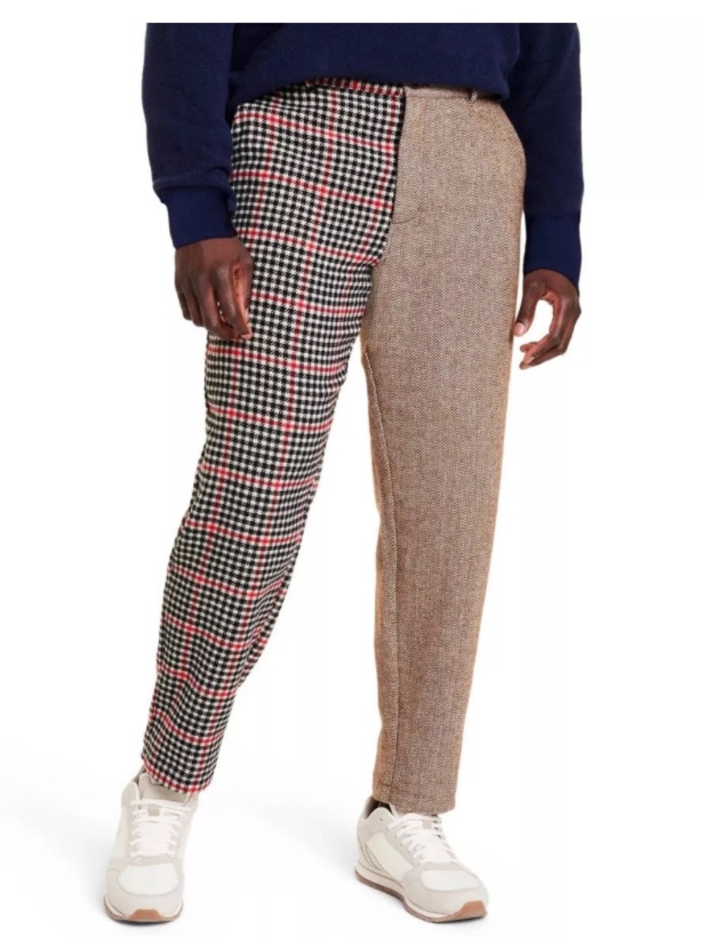 Rowing Blazers Wool Blend Tweed Plaid Unique Pants Size 33 x 29